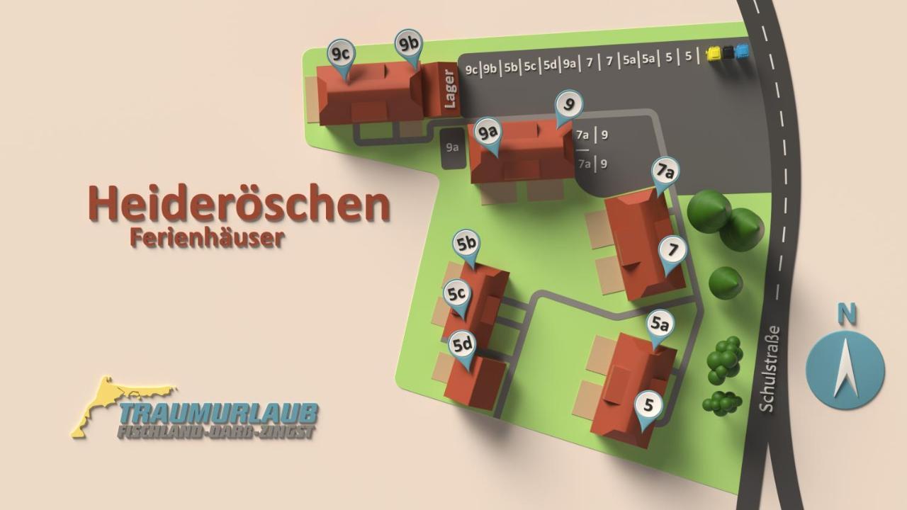 Villa Heideroeschen Park Heideroeschen 9A Zingst Esterno foto